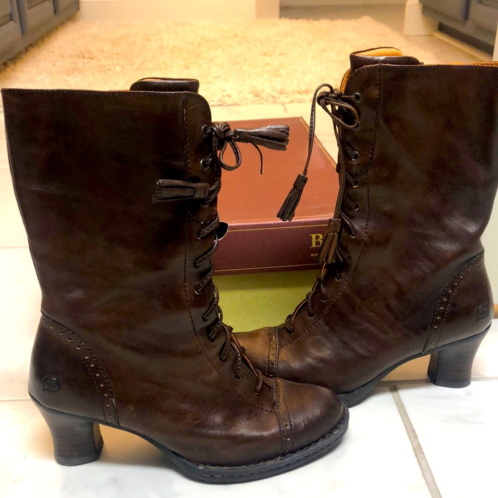 Born leather boots
